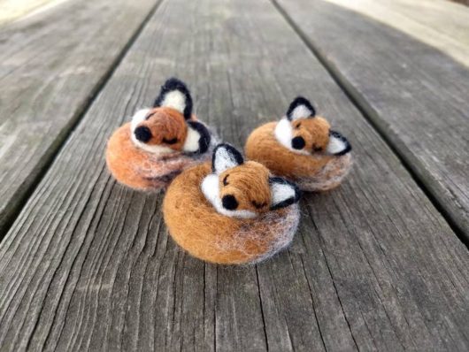Sleeping or Sitting Fox - Image 3