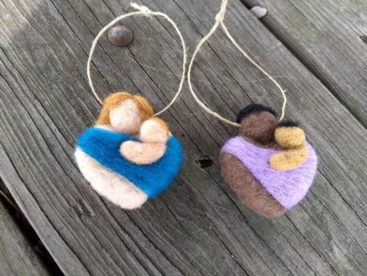Custom Mother & Child Ornament