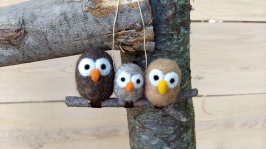 Owl Family Ornament
