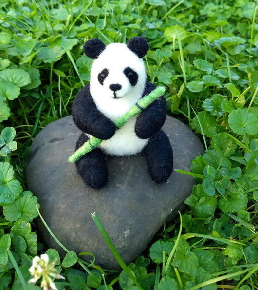 Panda Bear with Bamboo - Image 3